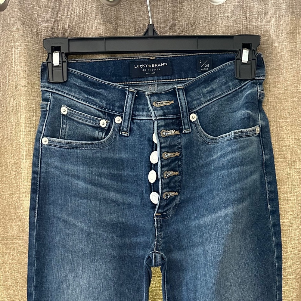 Lucky brand jeans women size 0/25